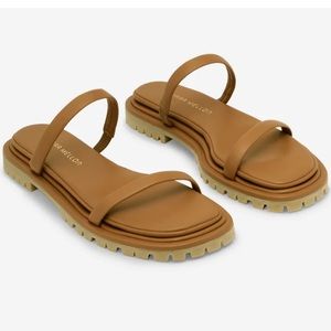 Tamara Mellon Console Lug Sole Sandals